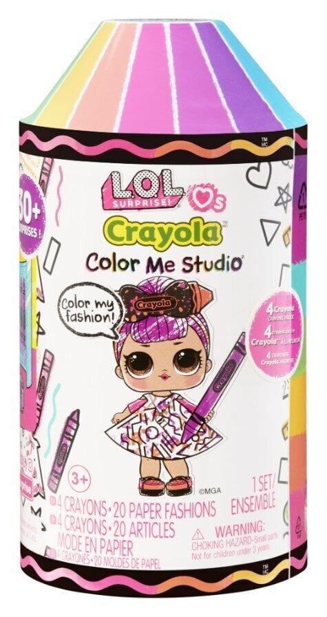 MGA L.O.L. Surprise Loves Crayola 505273 цена и информация | Mänguasjad tüdrukutele | hansapost.ee