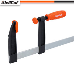 Pitskruvi, kiirkinnitusega, ( 690 x 170 x 35 mm ) UK Brand WellCut WC-FC1260 hind ja info | WellCut Remondikaubad, sanitaartehnika ja kütteseadmed | hansapost.ee