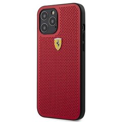 Жесткий чехол Ferrari FEHQUHCPXRE iPhone X|Xs черный|красный цена и информация | Чехлы для телефонов | hansapost.ee