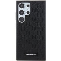 Karl Lagerfeld KLHCS24LSAKLHPK S24 Ultra S928 hardcase czarny|black Saffiano Mono Metal Logo цена и информация | Чехлы для телефонов | hansapost.ee