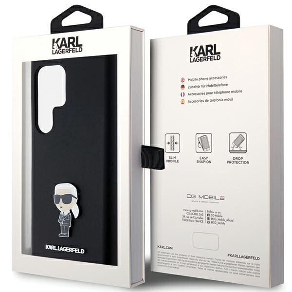 Karl Lagerfeld Silicone Ikonik Metal Pin Hardcase hind ja info | Telefonide kaitsekaaned ja -ümbrised | hansapost.ee