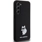 Karl Lagerfeld Silicone Choupette Metal Pin Case цена и информация | Telefonide kaitsekaaned ja -ümbrised | hansapost.ee