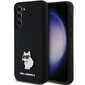 Karl Lagerfeld Silicone Choupette Metal Pin Case цена и информация | Telefonide kaitsekaaned ja -ümbrised | hansapost.ee