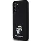 Karl Lagerfeld Silicone Karl & Choupette Metal Pin Hardcase hind ja info | Telefonide kaitsekaaned ja -ümbrised | hansapost.ee