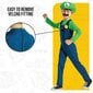 Karnevali kostüüm Super Mario Luigi 109-126 cm 4-6 aastane hind ja info | Kostüümid ja maskid | hansapost.ee