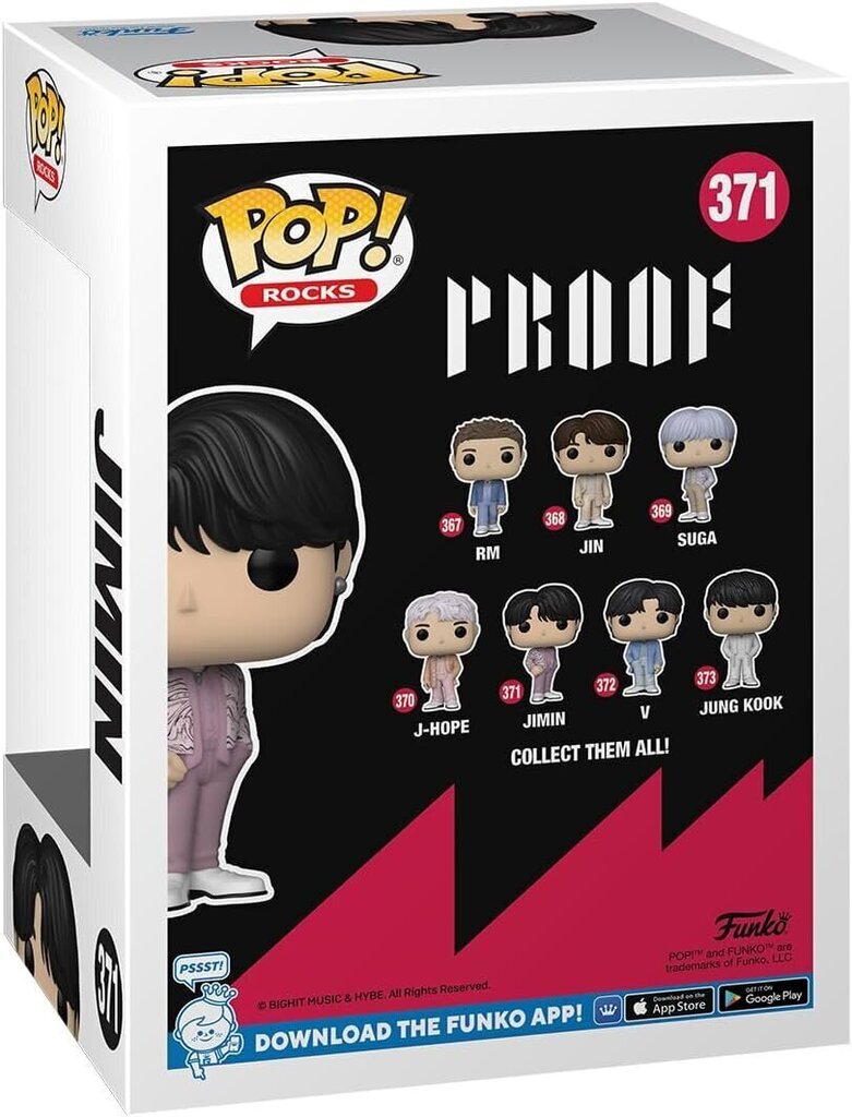 Funko Pop! Rocks: BTS - Jimin цена и информация | Fännitooted mänguritele | hansapost.ee