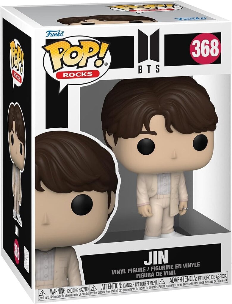 Funko Pop! Rocks: BTS - Jin цена и информация | Fännitooted mänguritele | hansapost.ee