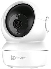 Ezviz H6C CS-H6c Внутренняя Панорамная 4MP 2K Умная Камера Поворот и Наклон 360 AI MicroSD / Ночная Съемка Белая цена и информация | Камеры видеонаблюдения | hansapost.ee