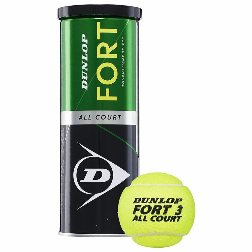 Tennisepallid Dunlop Fort All Court TS цена и информация | Välitennise tooted | hansapost.ee