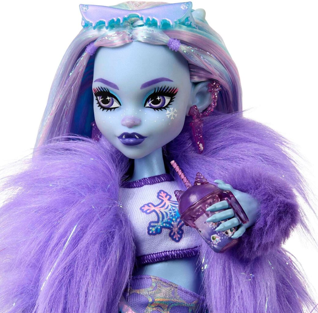 Suur nukk Monster High Abbey Bominable 30 cm + tarvikud lemmikloomad цена и информация | Mänguasjad tüdrukutele | hansapost.ee