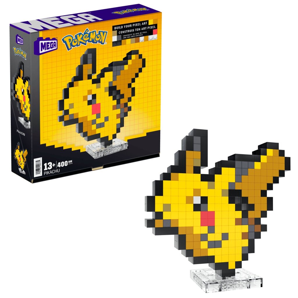 Konstruktor Pokemon Pikachu Mega, 400 d. цена и информация | Klotsid ja konstruktorid | hansapost.ee