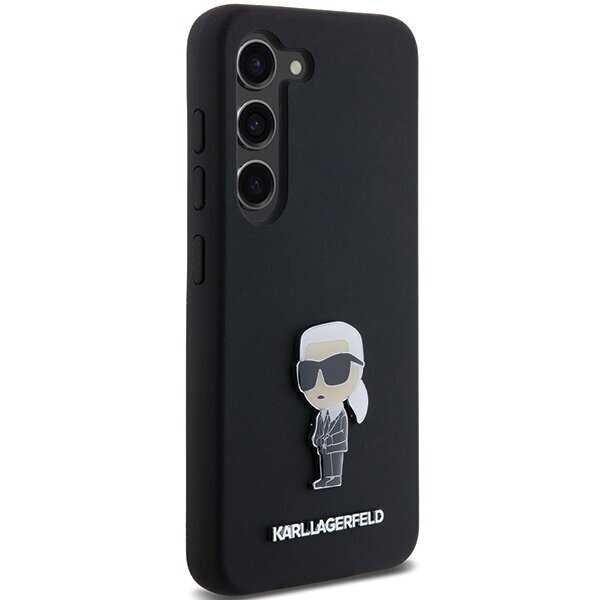 Karl Lagerfeld Silicone Ikonik Metal Pin цена и информация | Telefonide kaitsekaaned ja -ümbrised | hansapost.ee