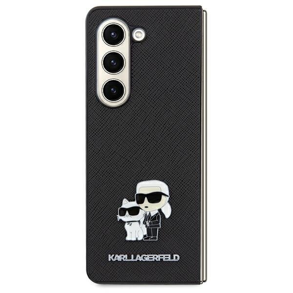 Karl Lagerfeld Saffiano Karl & Choupette Pin Hardcase цена и информация | Telefonide kaitsekaaned ja -ümbrised | hansapost.ee