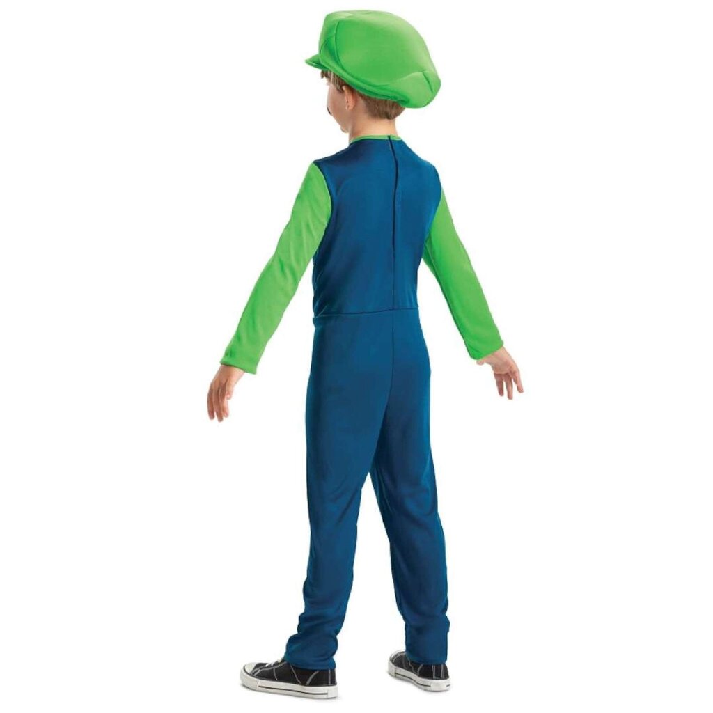 Karnevali kostüüm Super Mario Luigi 127-136 cm (7-8 aastat) hind ja info | Kostüümid ja maskid | hansapost.ee