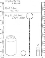 Shots Roostevabast terasest dilaator 0,4" / 9 mm цена и информация | БДСМ и фетиш | hansapost.ee