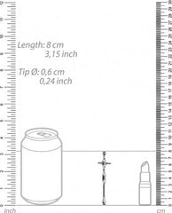 Shots Ribidega peenisekork – 0,2" / 6 mm цена и информация | БДСМ и фетиш | hansapost.ee