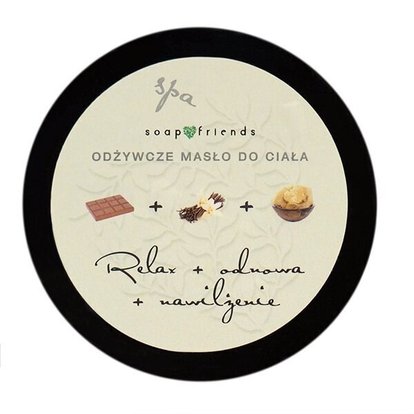 Kehakreem Soap&Friends Body Butter Chocolate, 200ml hind ja info | Kehakreemid, kehaõlid ja losjoonid | hansapost.ee