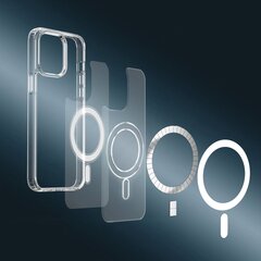 Магнитный чехол MagSafe для iPhone 15 Pro Clear Magnetic Case - прозрачный цена и информация | Чехлы для телефонов | hansapost.ee