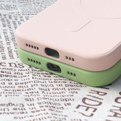 MagSafeiga ühilduv silikoonümbris iPhone 15 Pro Max Silicone Case jaoks - tumesinine hind ja info | Telefonide kaitsekaaned ja -ümbrised | hansapost.ee