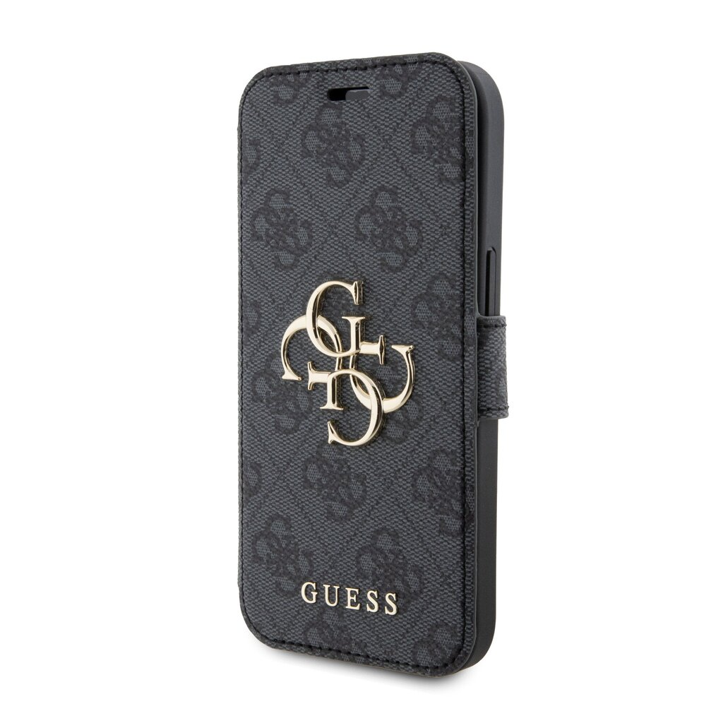 Guess PU Leather 4G Metal Logo Book Case цена и информация | Telefonide kaitsekaaned ja -ümbrised | hansapost.ee