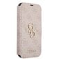 Guess PU Leather 4G Metal Logo Book Case цена и информация | Telefonide kaitsekaaned ja -ümbrised | hansapost.ee