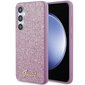 Guess GGUHCS24MHGGSHU S24+ S926 fioletowy|purple hardcase Glitter Script цена и информация | Telefonide kaitsekaaned ja -ümbrised | hansapost.ee