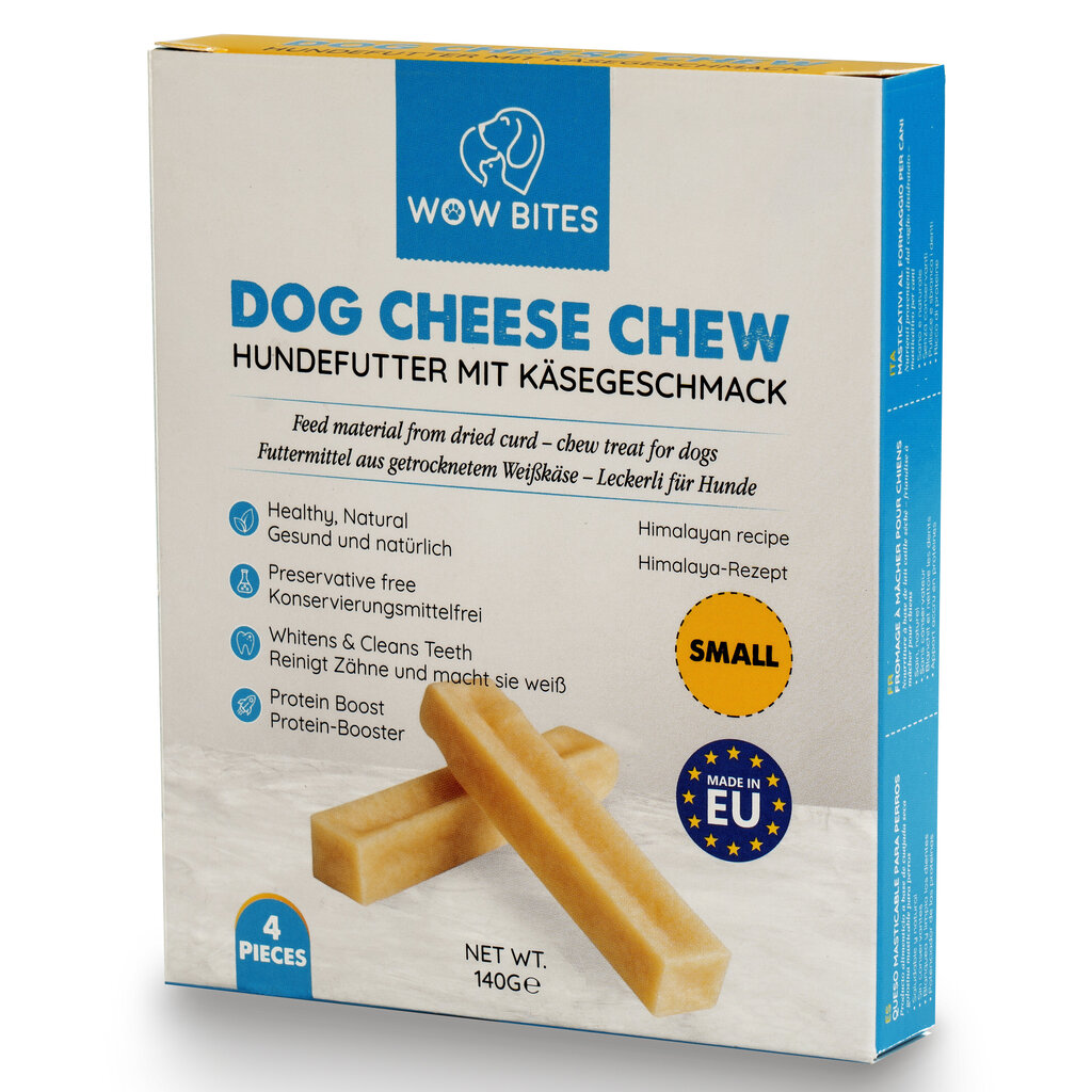 Wow Bites juustuluud ​​koertele, S, 4 tk., 140g hind ja info | Koerte maiused | hansapost.ee