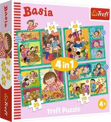 Pusle Trefl 4in1 Basia seiklused, 207 tk hind ja info | Pusled lastele ja täiskasvanutele | hansapost.ee