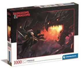 Pusle Dungeons&Dragons Clementoni, 39735, 1000 tk hind ja info | Pusled lastele ja täiskasvanutele | hansapost.ee