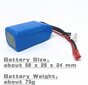 2 tk Lipo laetavad akud (7.4V 1100mAh) auto drone Wltoys A949 A959 A969 A979 V912 V913 V262 L959 T23 T55 F45 jaoks A949 A949 A959 A959 A979 V912 V913 V262 L959 T23 T55 F45 цена и информация | Nutiseadmed ja lisatarvikud | hansapost.ee