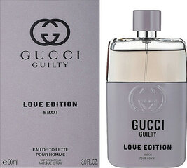 Gucci Guilty Love Edition MMXXI Pour Homme - EDT цена и информация | Мужские духи | hansapost.ee