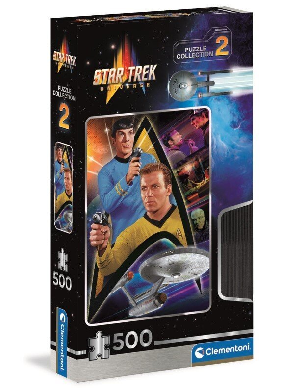 Pusle Star Trek Universe Clementoni, 35141, 500 tk цена и информация | Pusled lastele ja täiskasvanutele | hansapost.ee