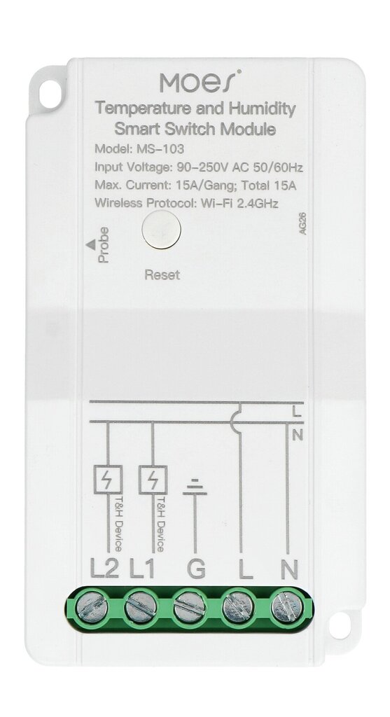 WiFi andur Moes MS-103 цена и информация | Andurid, sensorid | hansapost.ee