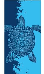 Пляжное полотенце Turtle, 100x180 см цена и информация | Полотенца | hansapost.ee