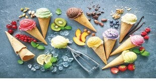 Пляжное полотенце Fruit ice cream, 100x180 см цена и информация | Полотенца | hansapost.ee