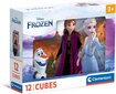 CLEMENTONI Cubi klotsid 12 Frozen 41192 hind ja info | Arendavad laste mänguasjad | hansapost.ee