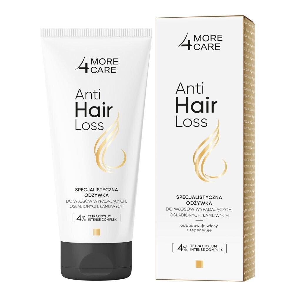 Juuksepalsam More4Care Anti Hair Loss, hõrenevatele ja nõrgestatud juustele, 200 ml hind ja info | Palsamid | hansapost.ee