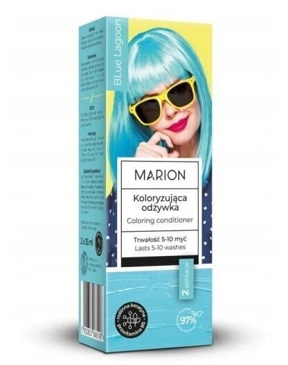 Värviv juuksepalsam Marion Blue Lagoon, 70 ml цена и информация | Palsamid | hansapost.ee