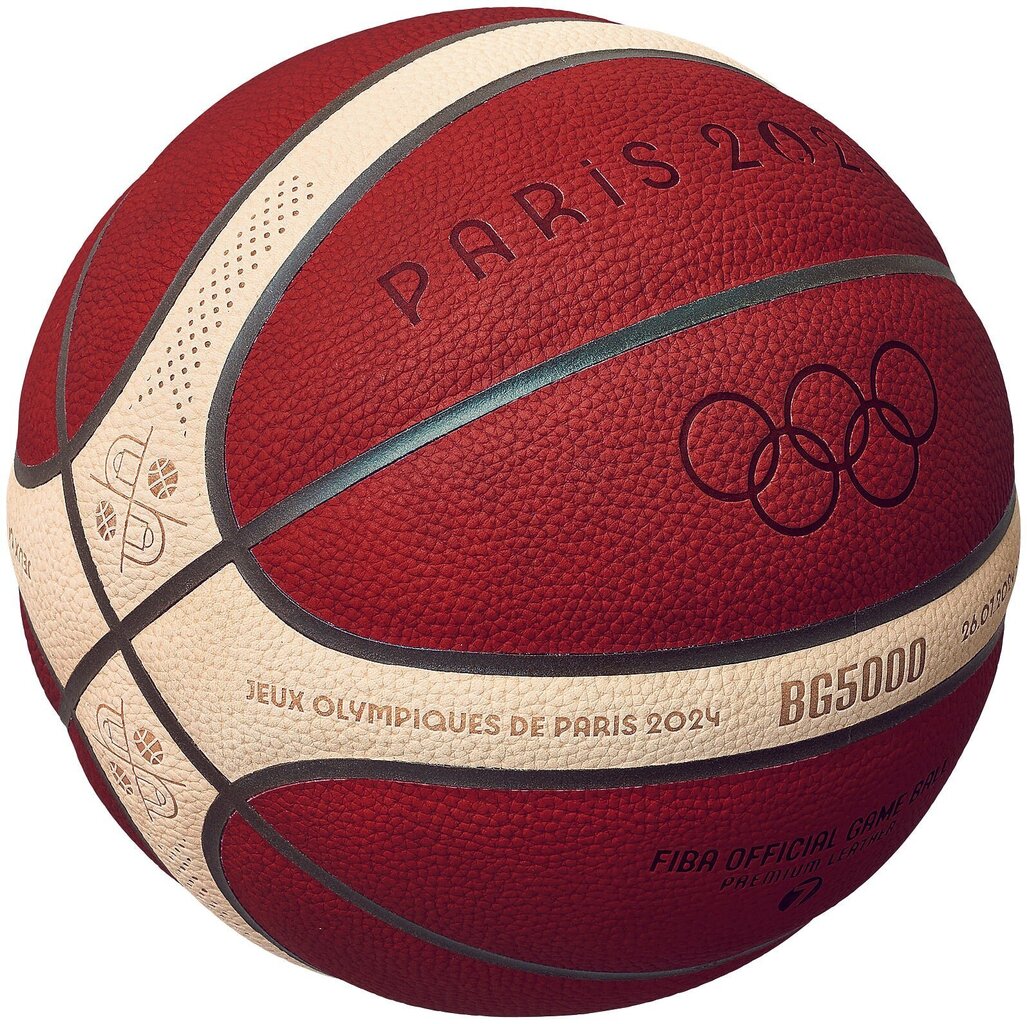 Korvpall Molten B7G5000-S4F Fiba, suurus 7 цена и информация | Korvpallid | hansapost.ee