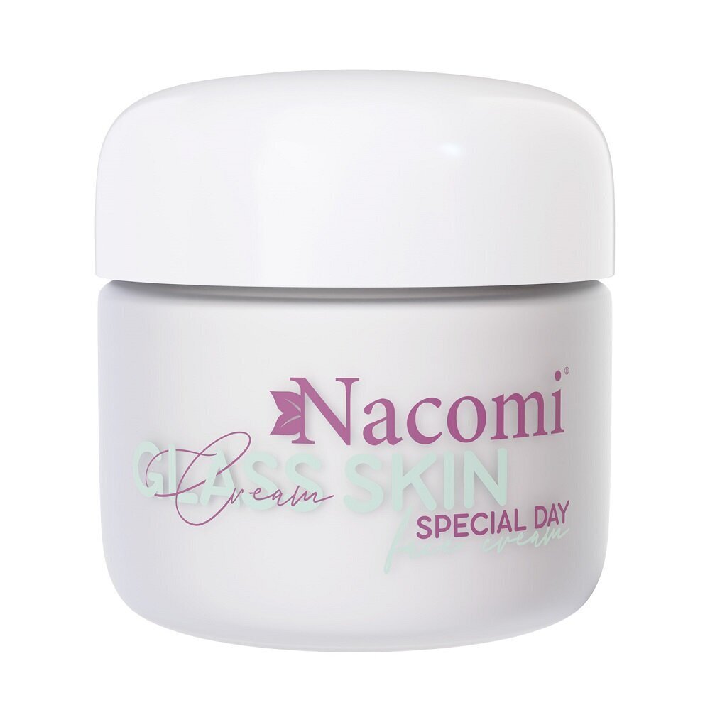 Niisutav näokreem Nacomi Glass Skin, 50 ml hind ja info | Näokreemid | hansapost.ee