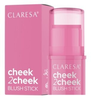 Claresa Cheek 2 põsepunapulk, 01 Cand Pink, 6 g hind ja info | Päikesepuudrid ja põsepunad | hansapost.ee