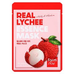 Niisutav näomask Farmstay Real Lychee, 23 ml hind ja info | Näomaskid ja silmamaskid | hansapost.ee