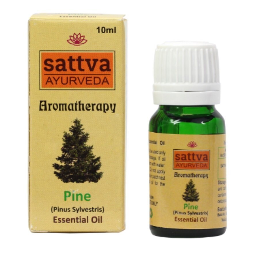 Männi eeterlik õli Sattva Ayurveda Pine, 10 ml hind ja info | Kosmeetilsed ja eeterlikud õlid | hansapost.ee