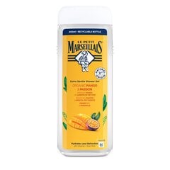 Dušigeel Le Petit Marseillais Extra Gentle Shower Cream bio, mango ja passioniviljaga, 400 ml hind ja info | Dušigeelid, õlid | hansapost.ee