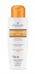 Näotoonik Flos-Lek Pharma White & Beauty, 225 ml price and information | Facial cleansers | hansapost.ee