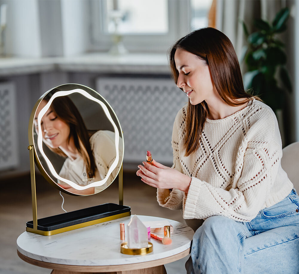 Beautifly Round Led Vanity цена и информация | Näohooldusseadmed | hansapost.ee