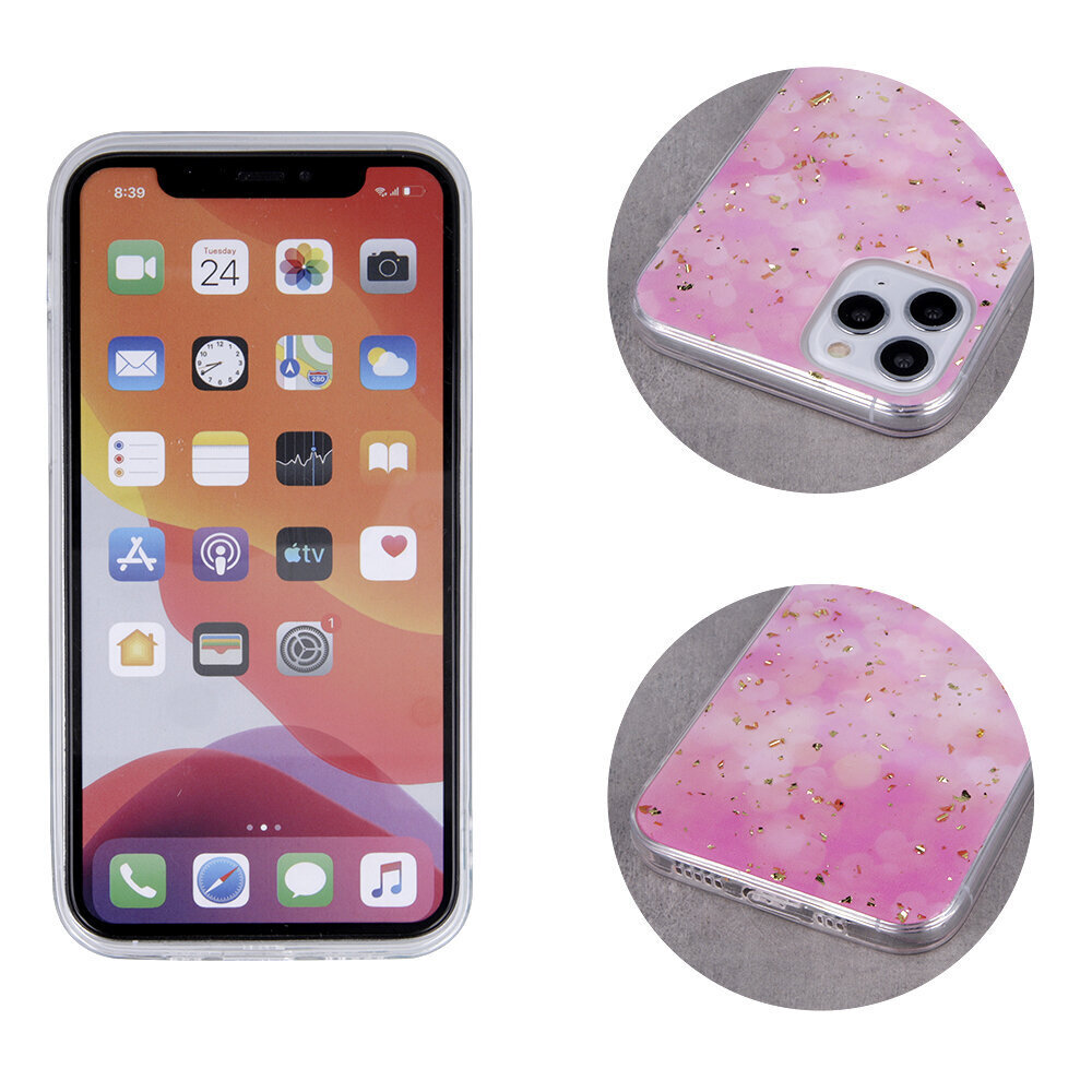Telefoniümbris Gold Glam case for iPhone 11, roosa цена и информация | Telefonide kaitsekaaned ja -ümbrised | hansapost.ee