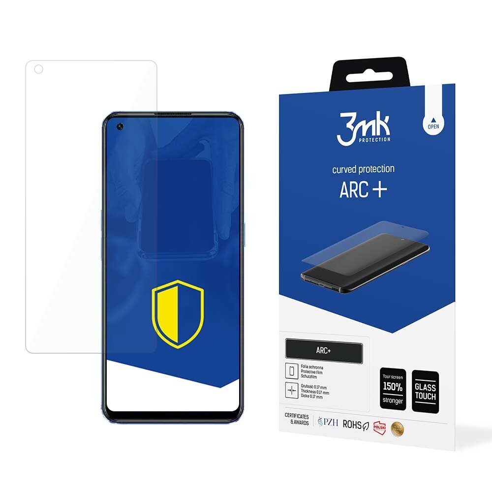 Honor 70 - 3mk ARC+ screen protector hind ja info | Ekraani kaitseklaasid ja kaitsekiled | hansapost.ee