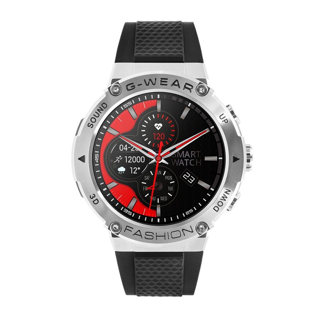 Watchmark Fashion G-Wear Silver цена и информация | Nutikellad, laste nutikellad | hansapost.ee