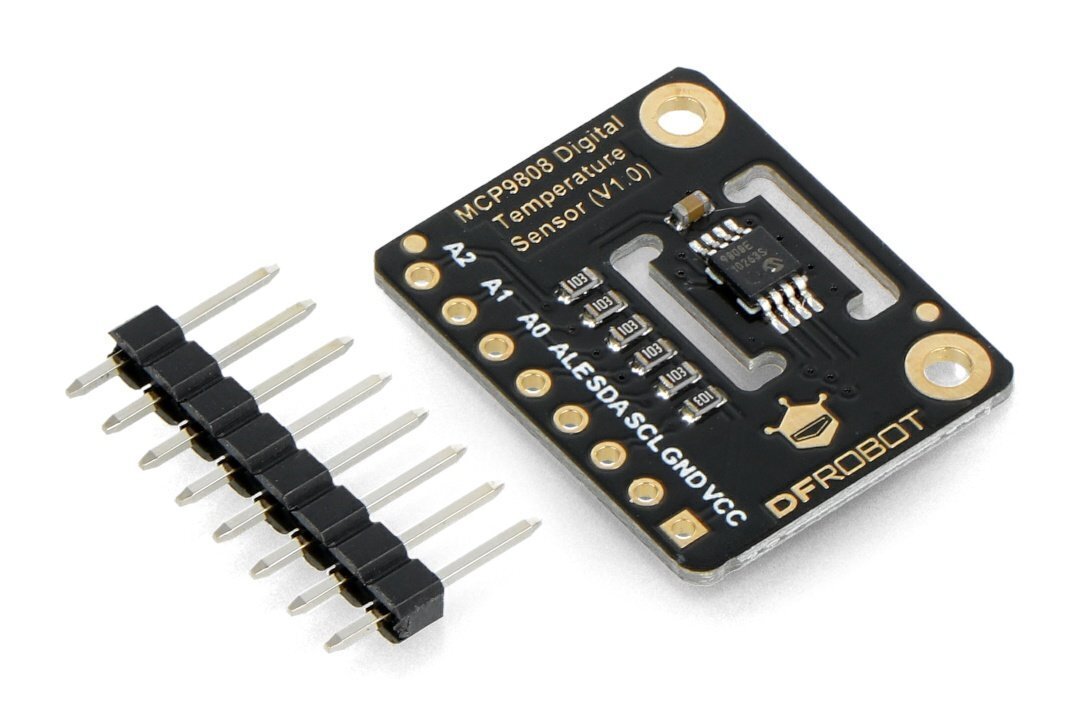 Digitaalne temperatuuriandur DFRobot MCP9808 I2C SEN0435 цена и информация | Andurid, sensorid | hansapost.ee